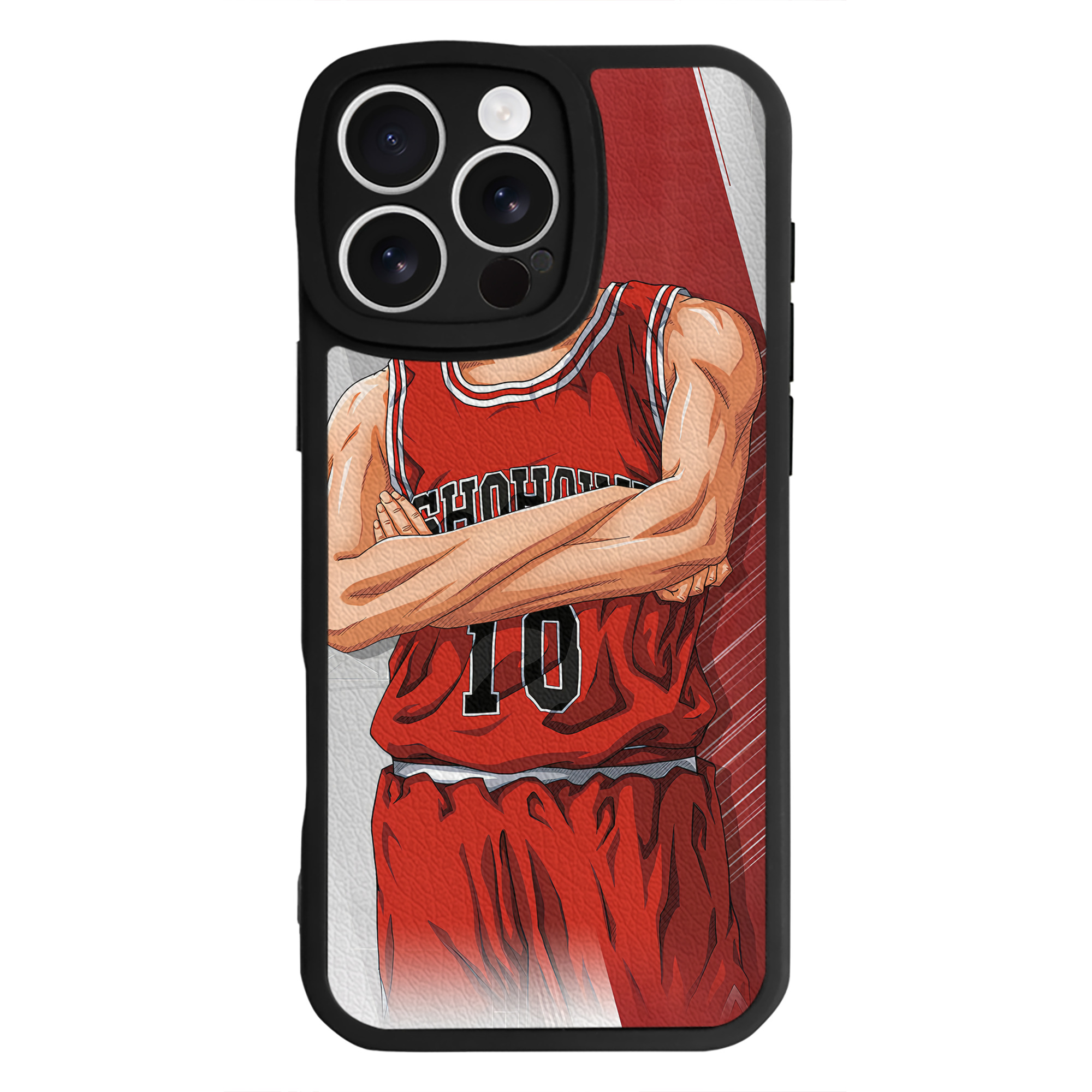 （画像用） SLAM DUNK／スラムダンク 【iPhone 16シリーズ対応】シリコンスマホケース（レザー調） 材質：シリコン